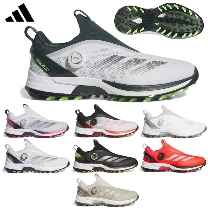 アディダス Adizero ZG LO BOA：軽量性と精密なフィットがゴルフ